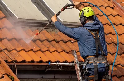 Démoussage et hydrofuge de toiture à Noyon